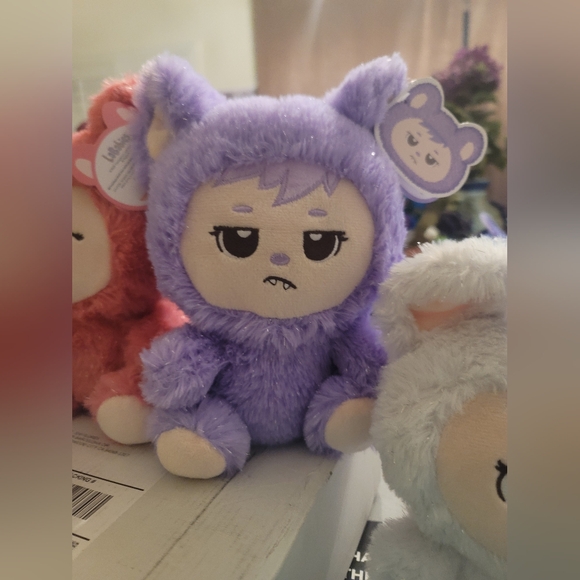 Limited Edition- Sparkle Monster-Large LaBabies-Purple - Picture 4 of 4